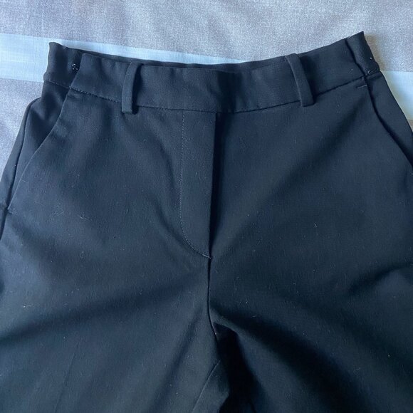 EUC H&M Classic Black Tailored Pants Versatile Work-to-Weekend Style Sz 2 - Picture 3 of 8